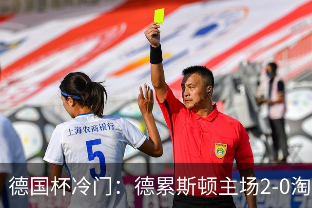 德国杯冷门：德累斯顿主场2-0淘汰沙尔克